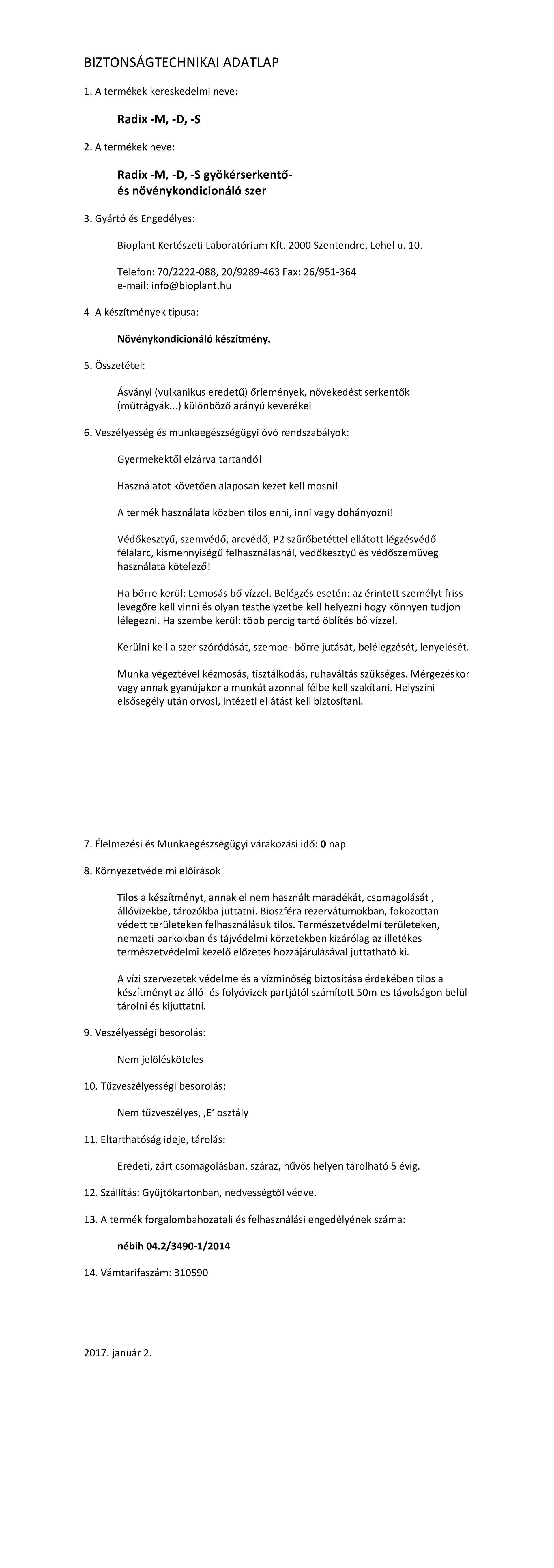 Radix-S gy&ouml;kereztető 50gr &ouml;r&ouml;kz&ouml;ld, fenyő n&ouml;v&eacute;nyekhez 